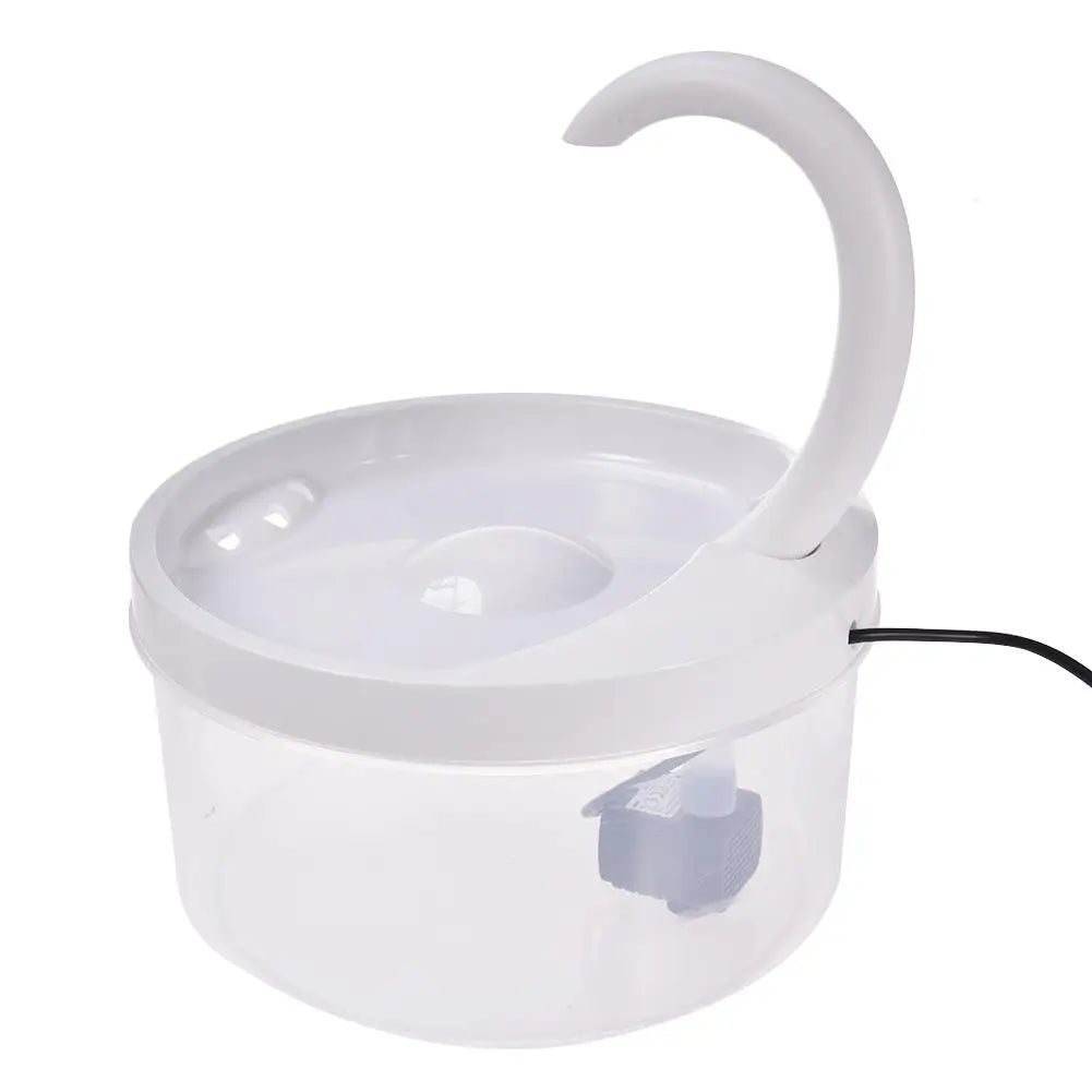 2L Pet Cat Fountain LED Blue Light USB Powered Automatic Water Dispenser Cat Feeder Drink Filter for Cats Dogs Pet Supplier