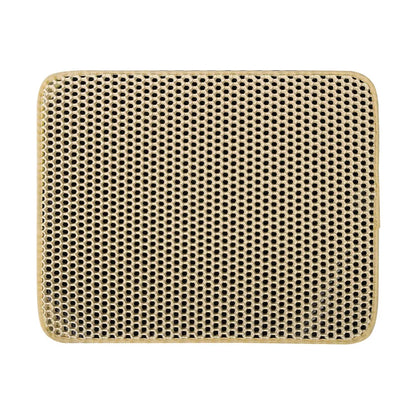 Pet Cat Litter Mat Waterproof EVA Double Layer Cat Litter Trapping Pet Litter Box Mat Clean Pad Products for Cats Accessories