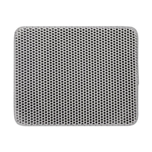 Pet Cat Litter Mat Waterproof EVA Double Layer Cat Litter Trapping Pet Litter Box Mat Clean Pad Products for Cats Accessories