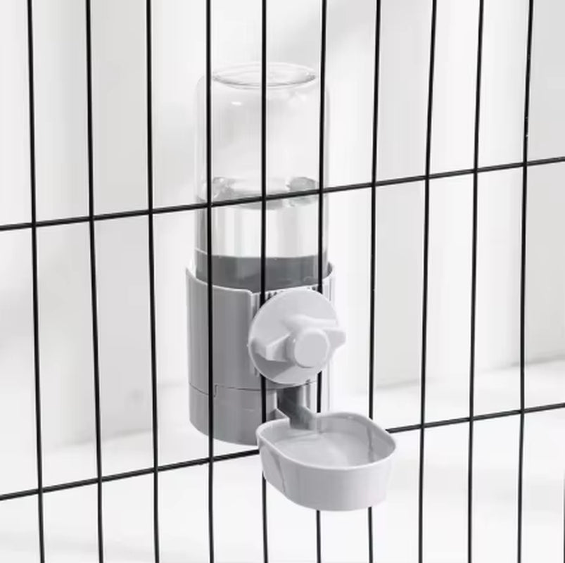 Automatic Pet Bowls Cage Hanging Feeder Pet Water Bottle Food Container Dispenser Bowl for Puppy Cats Rabbit Pet Feeding Product