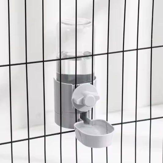 Automatic Pet Bowls Cage Hanging Feeder Pet Water Bottle Food Container Dispenser Bowl for Puppy Cats Rabbit Pet Feeding Product